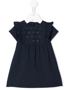 Chloé Kids короткое платье с вышивкой