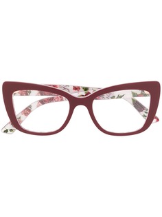 Dolce & Gabbana Eyewear очки с принтом