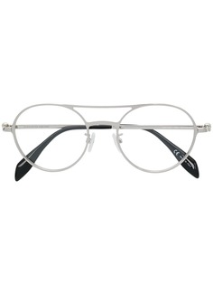 Alexander McQueen Eyewear круглые очки