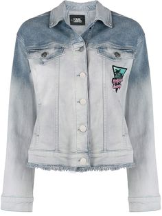 Karl Lagerfeld джинсовая куртка Karlifornia