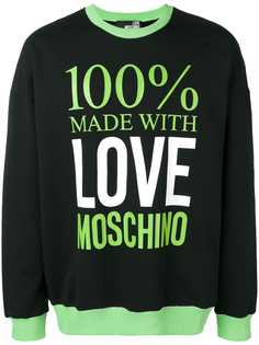 Love Moschino толстовка Love