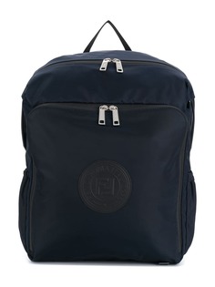 Fendi Kids рюкзак с нашивкой-логотипом