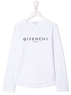 Givenchy Kids футболка с длинными рукавами