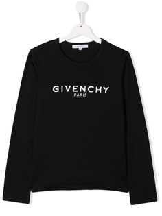 Givenchy Kids футболка с длинными рукавами