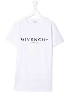 Givenchy Kids футболка с логотипом