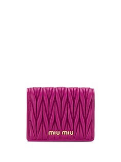 Miu Miu маленький стеганый кошелек