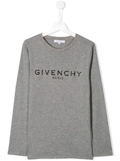 Givenchy Kids футболка с длинными рукавами