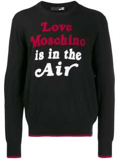 Love Moschino свитер с принтом