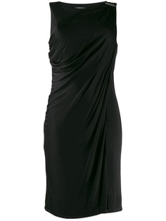 Versace Pre-Owned платье с пряжкой и драпировкой