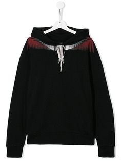 Marcelo Burlon County Of Milan Kids TEEN printed wings sweatshirt