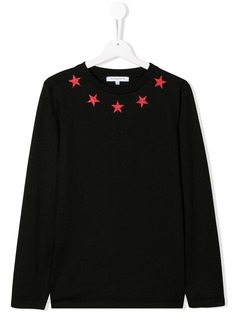 Givenchy Kids топ с принтом Star