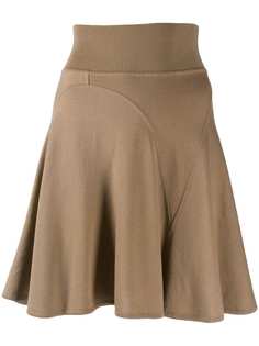 Alaïa Pre-Owned короткая юбка годе