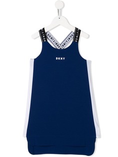 Dkny Kids платье с перекрестными лямками