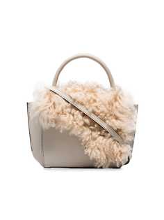 Atp Atelier сумка через плечо Montalcino с меховой отделкой