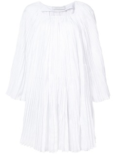 Marina Moscone свободное платье со складками
