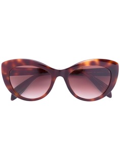 Alexander McQueen Eyewear солнцезащитные очки в оправе "кошачий глаз"