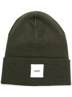 OAMC logo patch beanie