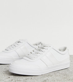 Белые кроссовки в стиле ретро со шнуровкой ASOS DESIGN Destine - Белый