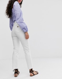 Узкие джинсы с завышенной талией Abrand - A 94 - Белый