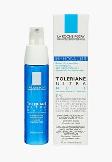 Крем для лица La Roche-Posay TOLERIANE ULTRA NUIT, Ночной восстанавливающий и успокаивающий уход, 40 мл