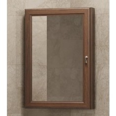 Зеркальный шкаф Opadiris Клио 50 орех антикварный, угловой, левый (Z0000013769)