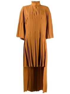 Atu Body Couture платье асимметричного кроя с плиссировкой