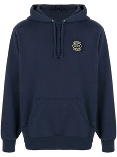 Supreme толстовка с капюшоном из коллаборации с Lacoste