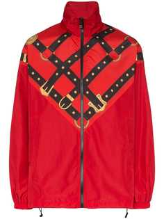 Versace спортивная куртка с принтом