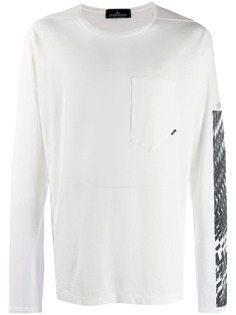 Stone Island Shadow Project oversized printed top