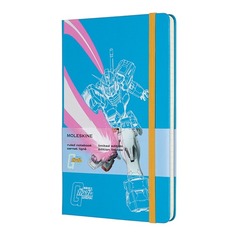 Блокнот Moleskine LE GANDAM Large 130х210мм 240стр. линейка голубой