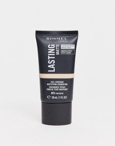 Стойкая матовая тональная основа Rimmel London - Кремовый