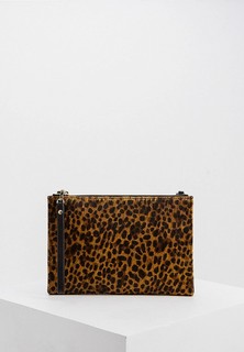 Сумка Whistles HAMPTON CHAIN LEOPARD POUCH