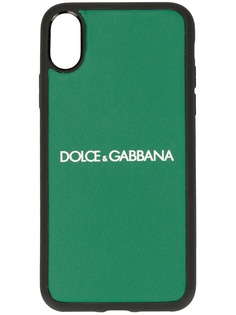 Dolce & Gabbana чехол для iPhone X/XS с логотипом