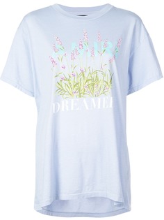 AMIRI футболка с цветочным принтом
