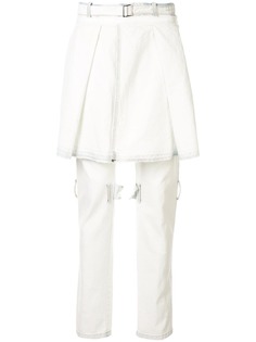 Sacai layered deconstructed trousers