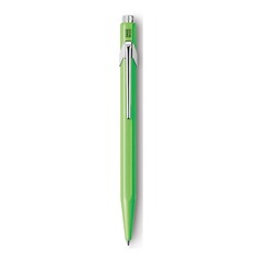 Ручка шариковая Carandache Office Popline (849.730) Green Fluo M синие чернила подар.кор.