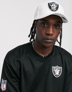 Белая кепка New Era 9Fifty Stretch Snap Oakland Raiders - Белый