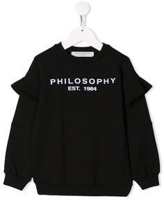 Philosophy Di Lorenzo Serafini Kids толстовка с логотипом