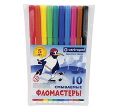 Фломастеры Centropen 10 цв.