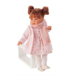 Кукла Juan Antonio Марианна в розовом 55 см