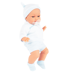 Кукла Juan Antonio Бимбо в голубом 34 см