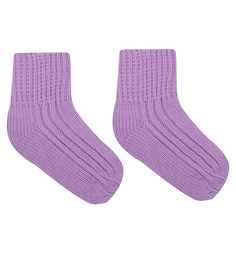 Носки Журавлик На прогулку, цвет: фиолетовый