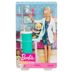 Игровой набор Barbie Профессии Стоматолог