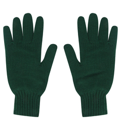 Перчатки Чудо-кроха, цвет: зеленый