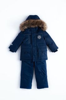 Комплект куртка/полукомбинезон Nels Pekka, цвет: синий