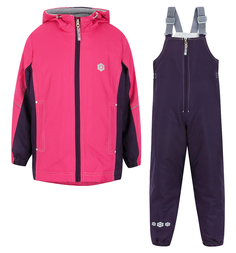 Комплект куртка/полукомбинезон Saima, цвет: малиновый/фиолетовый