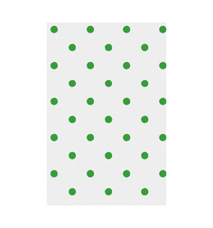 Мультидом Полотенце Горошек Горошек, 42х72 см, цвет: зеленый