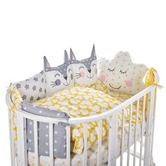 Комплект постельного белья Sweet Baby Gioia Giallo, цвет: желтый 5 предметов наволочка 60 х 40 см