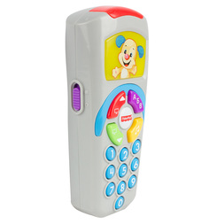 Музыкальная игрушка Fisher-Price Смейся и учись Новый пульт синий 20.5 см