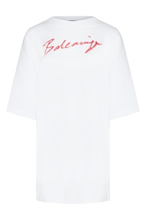 Белая футболка с логотипом Balenciaga Man